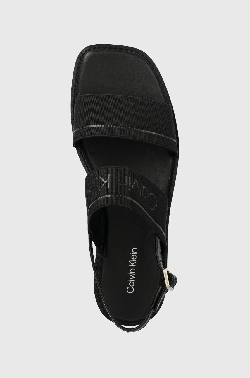 Calvin Klein Сандали SQUARED SANDAL HE в черно HW0HW01496 - Pepit.bg