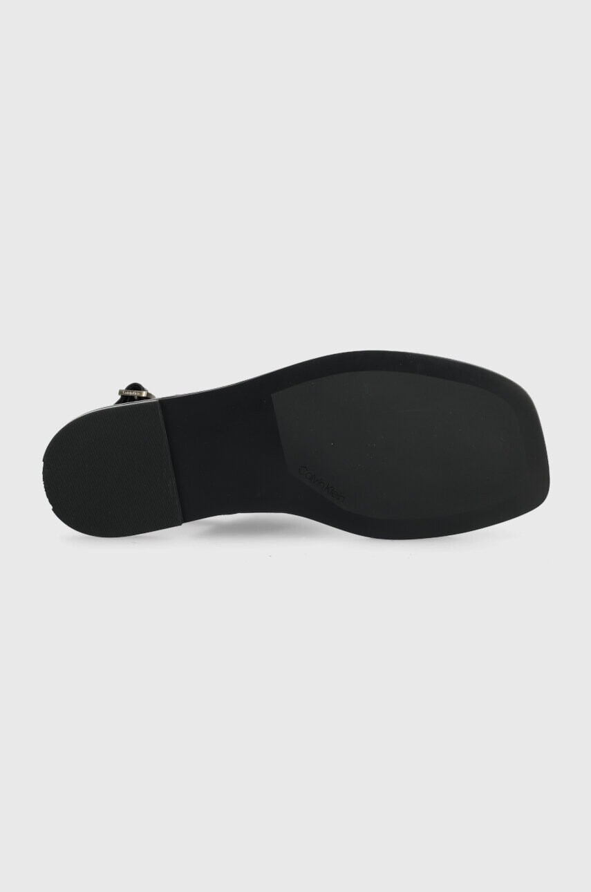 Calvin Klein Сандали SQUARED SANDAL HE в черно HW0HW01496 - Pepit.bg