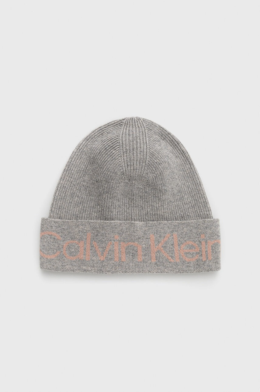 Calvin Klein Шапка с кашмир - Pepit.bg
