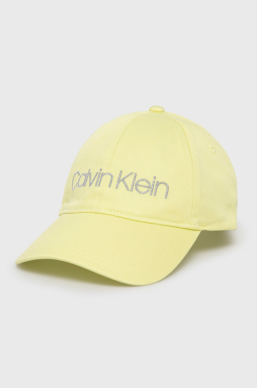 Calvin Klein Шапка с козирка с апликация - Pepit.bg