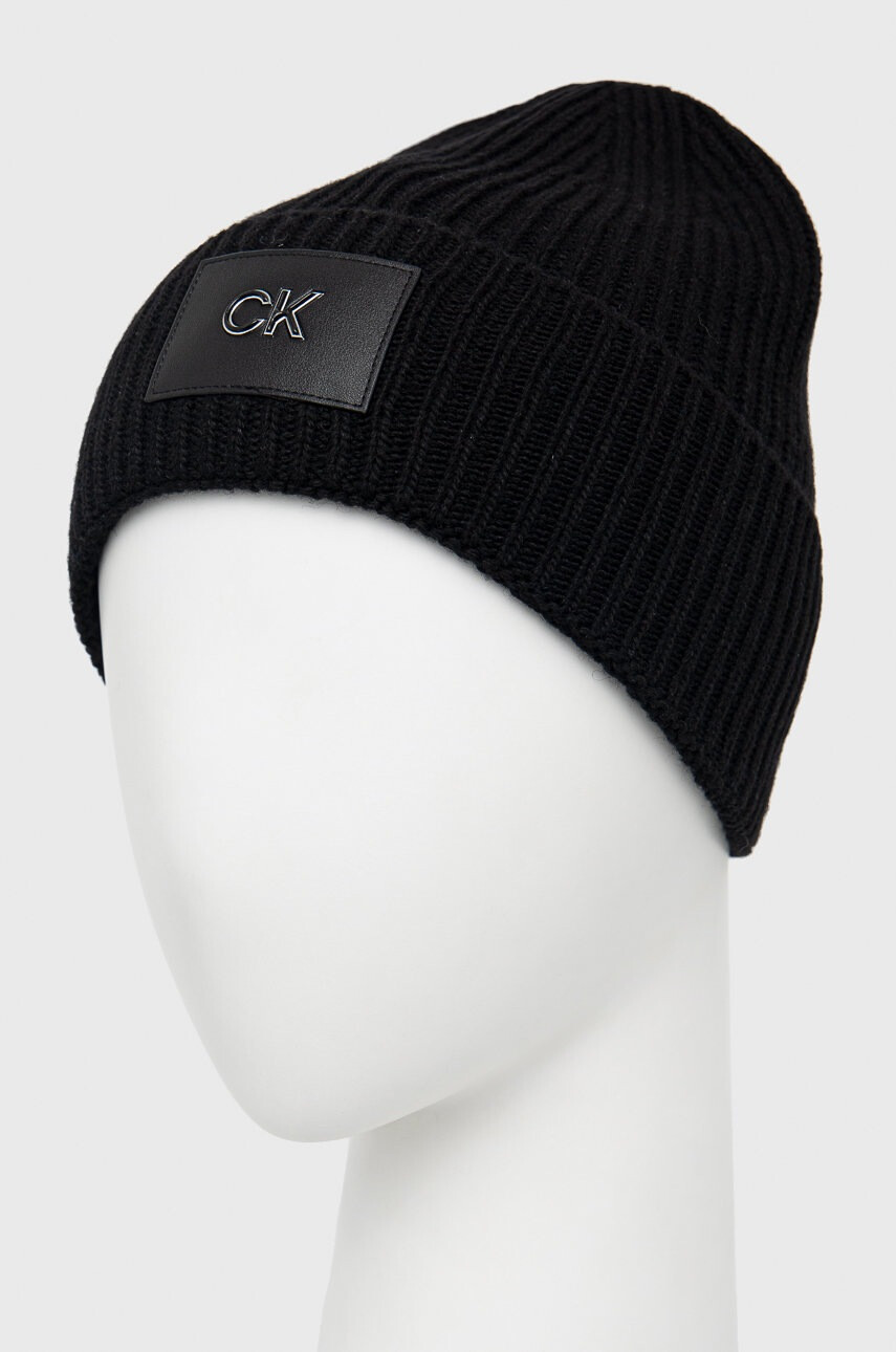 Calvin Klein Шапка с вълна - Pepit.bg