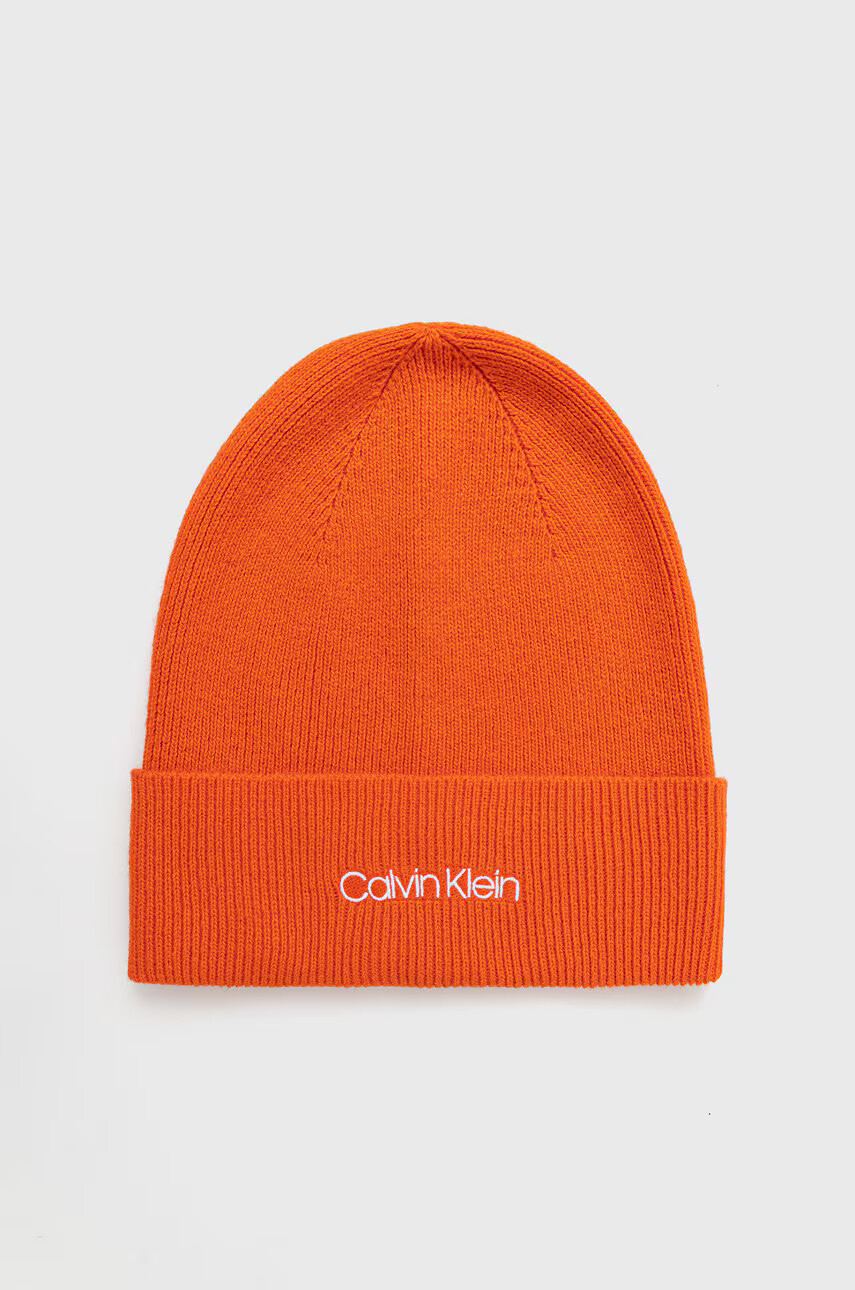 Calvin Klein Шапка с вълна - Pepit.bg
