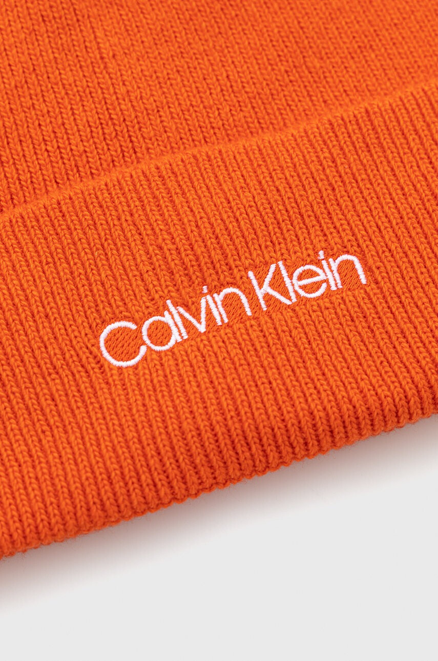 Calvin Klein Шапка с вълна - Pepit.bg