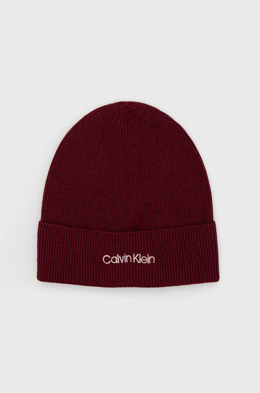 Calvin Klein Шапка с вълна - Pepit.bg