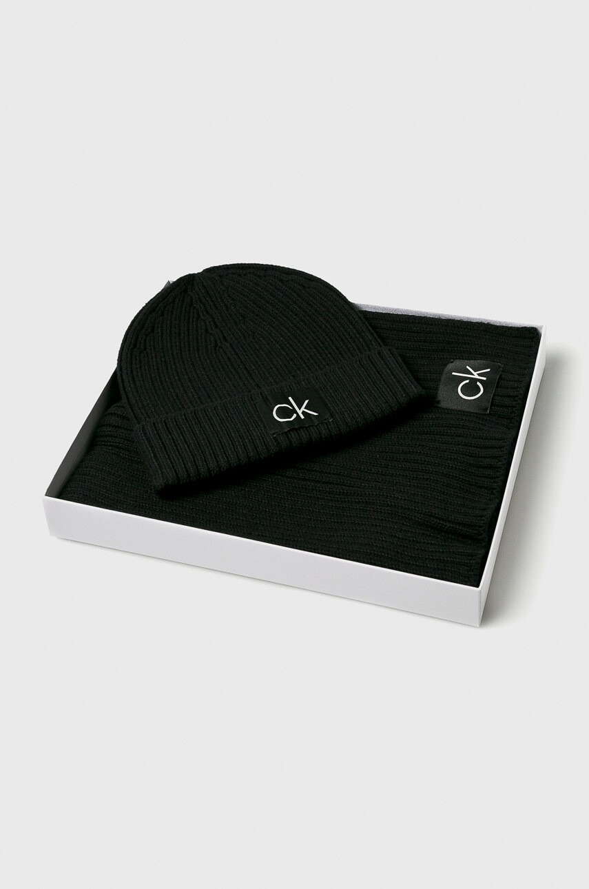 Calvin Klein Шапка + шал - Pepit.bg