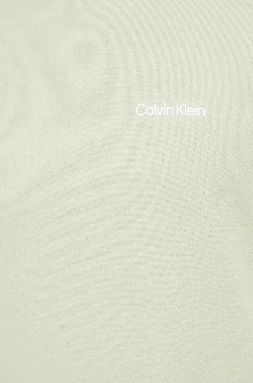 Calvin Klein Суичър в черно с качулка с апликация - Pepit.bg