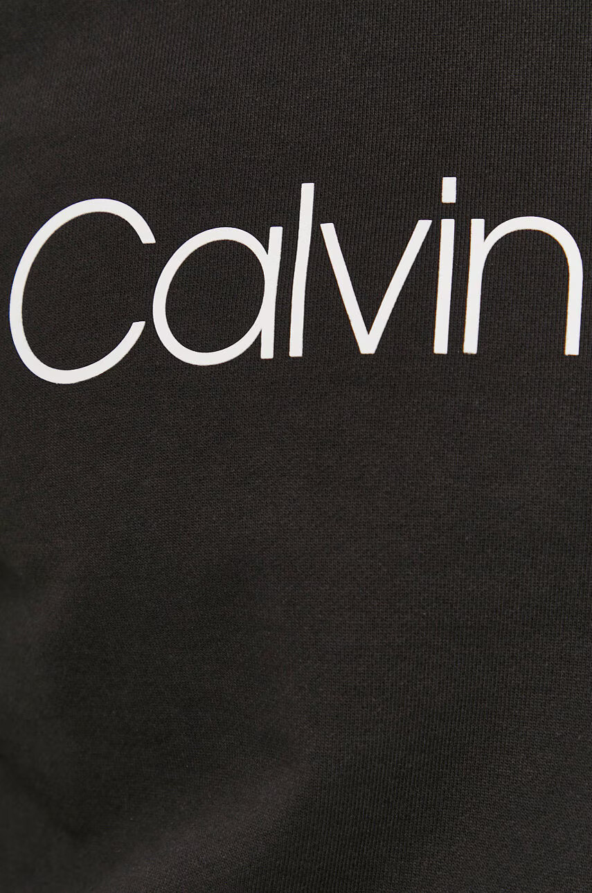 Calvin Klein Суичър мъжки в черно с принт - Pepit.bg