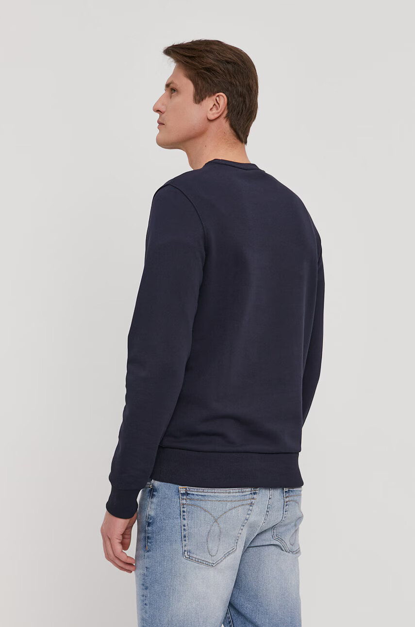 Calvin Klein Суичър мъжки в тъмносиньо с принт - Pepit.bg
