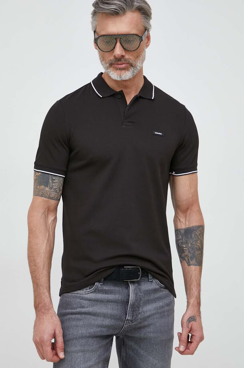 Calvin Klein Тениска с яка - Pepit.bg