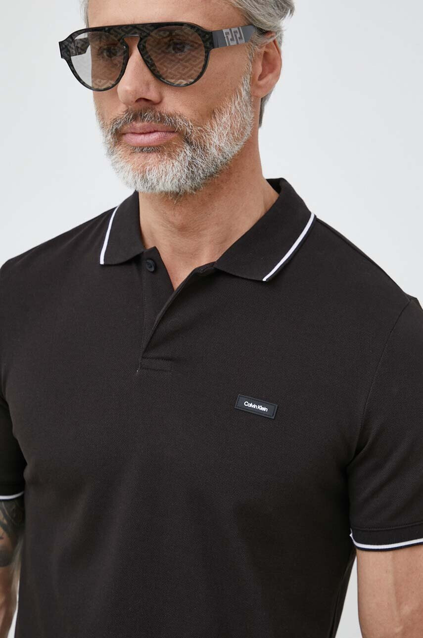 Calvin Klein Тениска с яка - Pepit.bg