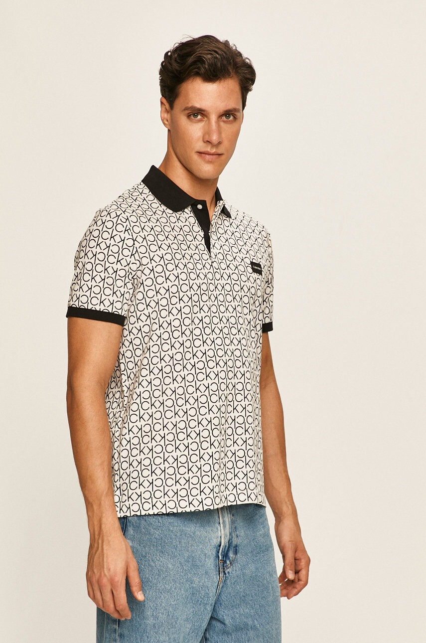 Calvin Klein Тениска с яка - Pepit.bg