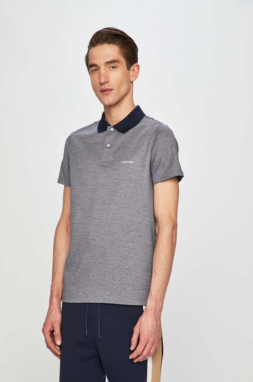 Calvin Klein Тениска с яка - Pepit.bg