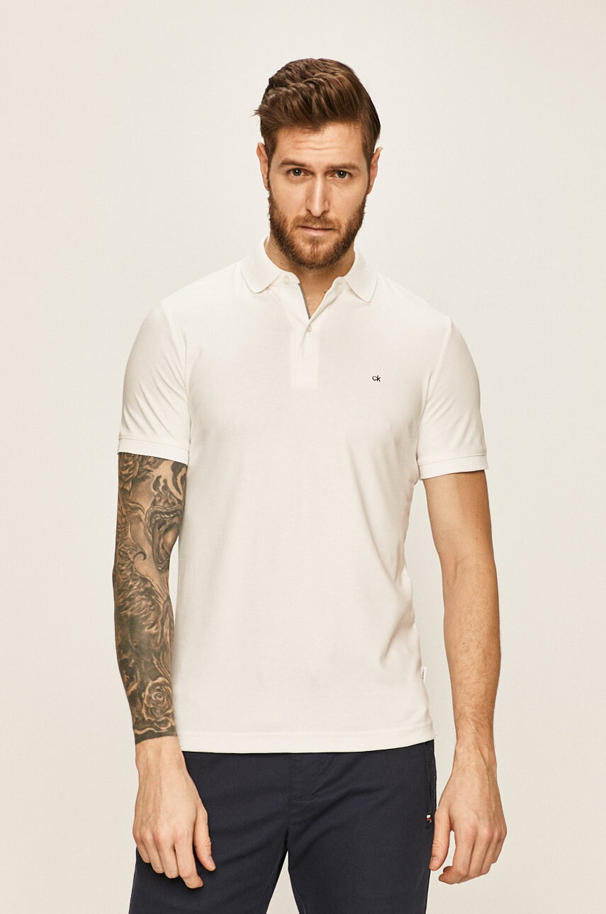 Calvin Klein Тениска с яка - Pepit.bg