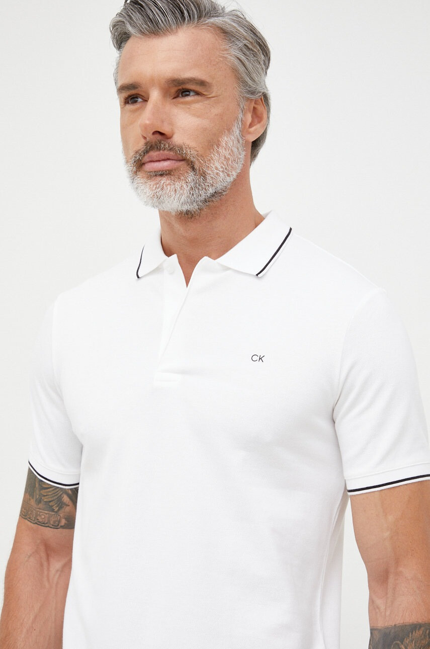 Calvin Klein Тениска с яка - Pepit.bg