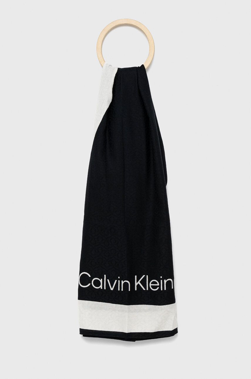 Calvin Klein Тънък шал - Pepit.bg