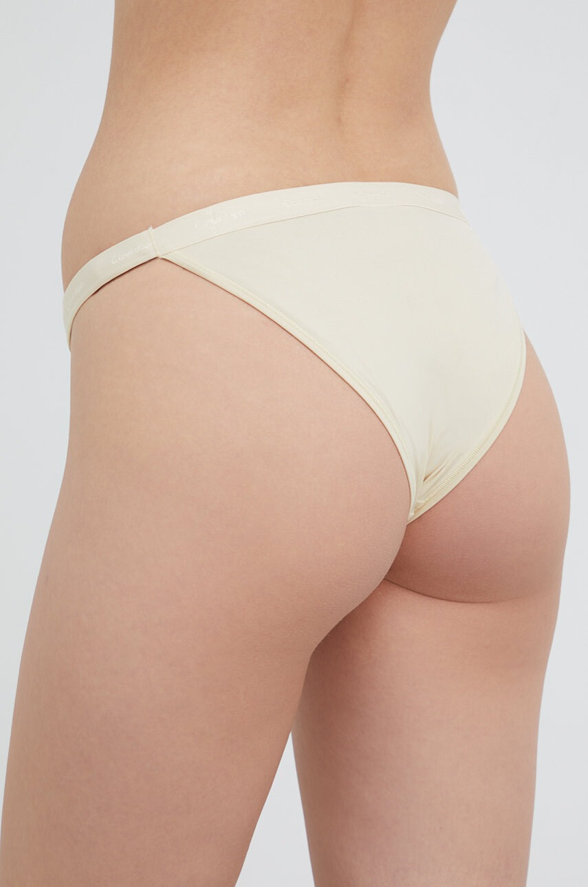 Calvin Klein Underwear Бикини в бежово - Pepit.bg