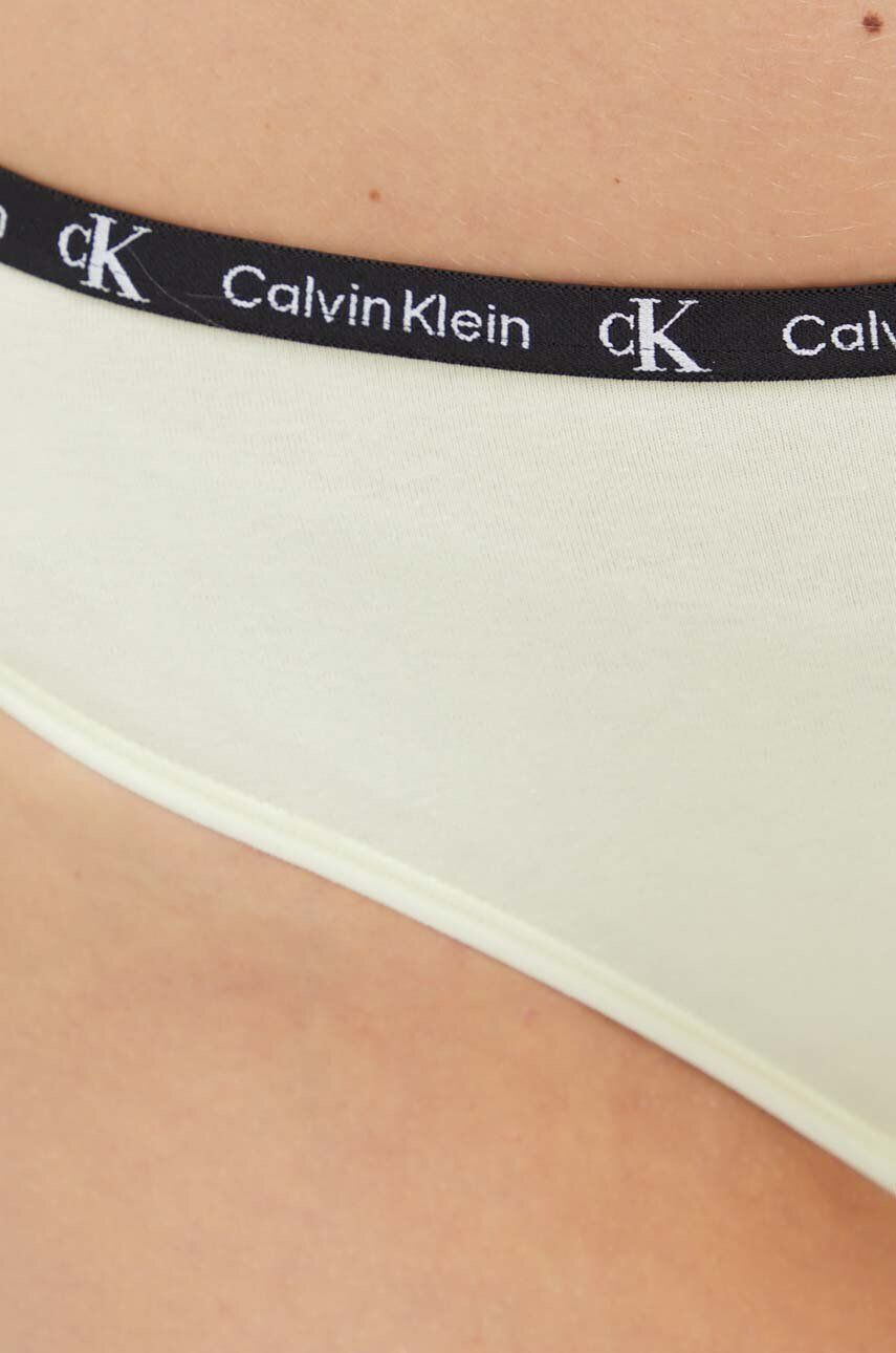 Calvin Klein Underwear Бикини (2 броя) в жълто - Pepit.bg