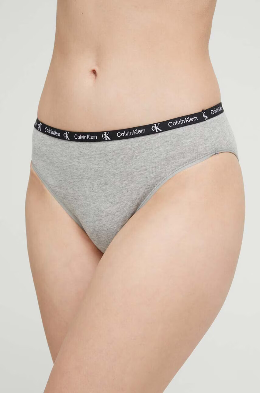 Calvin Klein Underwear Бикини (2 броя) в сиво - Pepit.bg