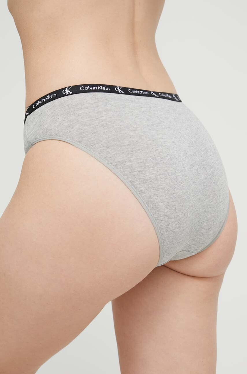 Calvin Klein Underwear Бикини (2 броя) в сиво - Pepit.bg