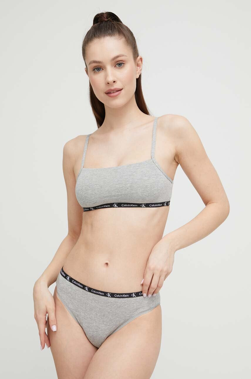 Calvin Klein Underwear Бикини (2 броя) в сиво - Pepit.bg