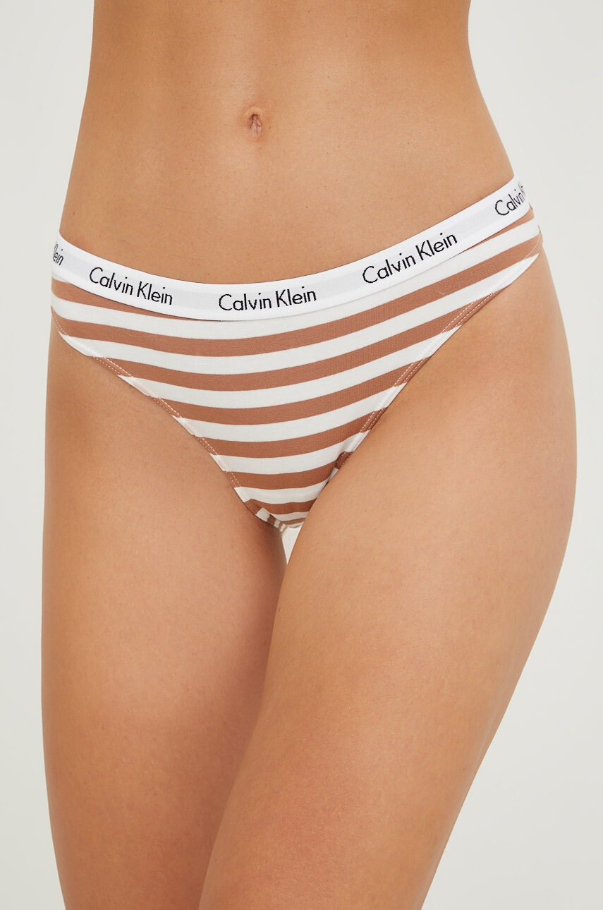 Calvin Klein Underwear Бикини в лилаво - Pepit.bg