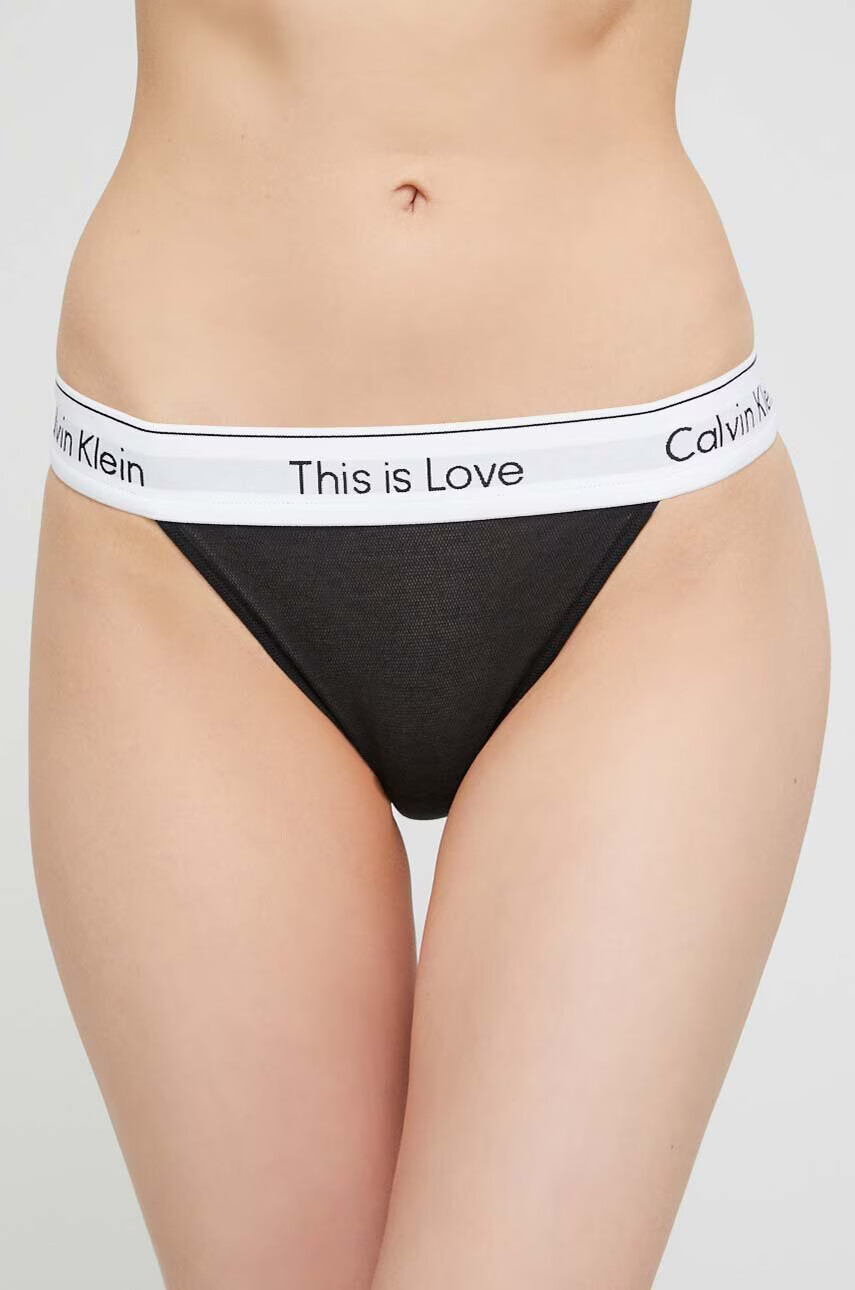 Calvin Klein Underwear Бикини в черно - Pepit.bg