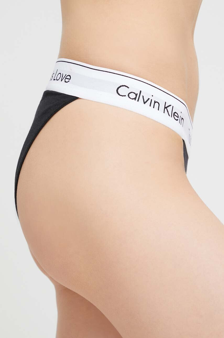 Calvin Klein Underwear Бикини в черно - Pepit.bg