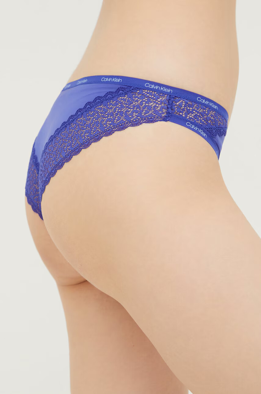 Calvin Klein Underwear Бикини в тъмносиньо - Pepit.bg