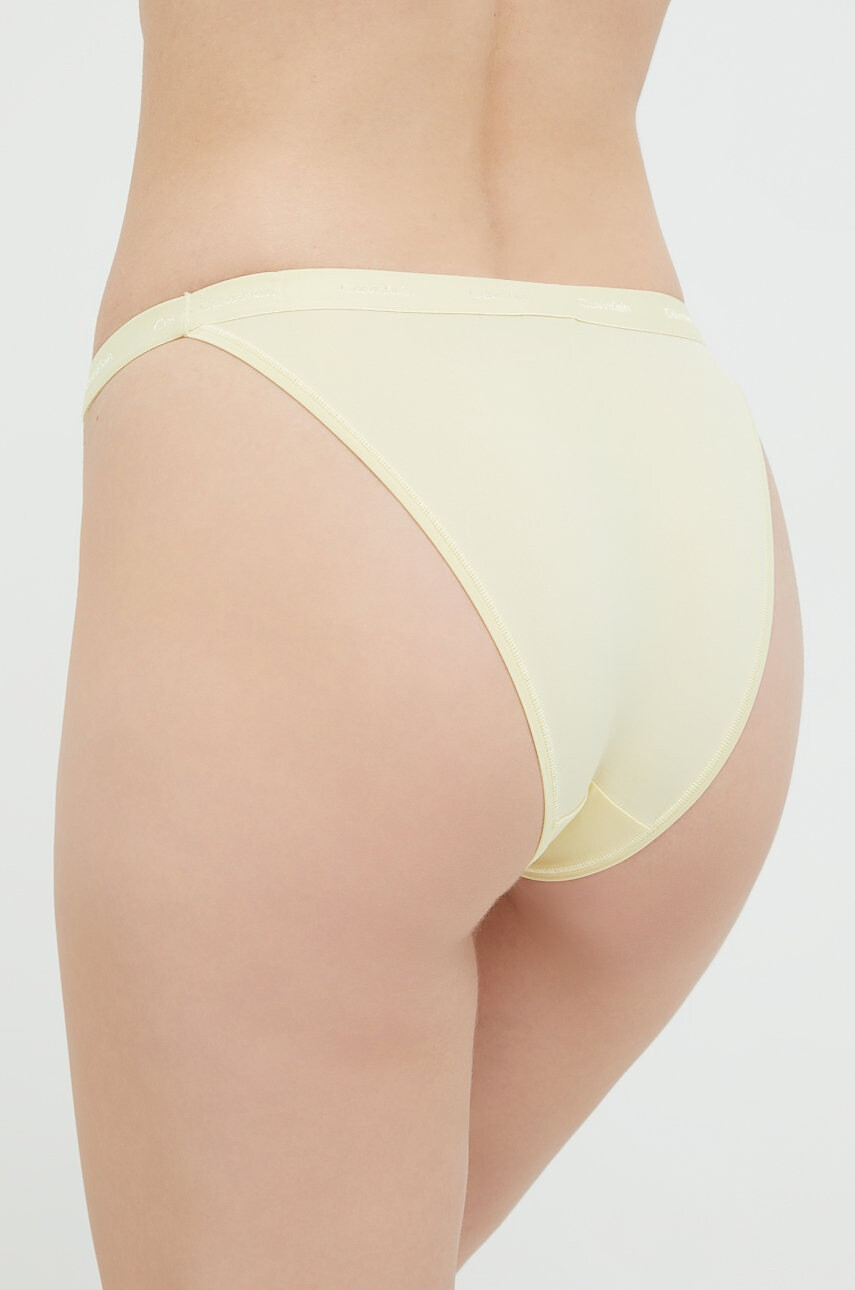 Calvin Klein Underwear Бикини в жълто - Pepit.bg