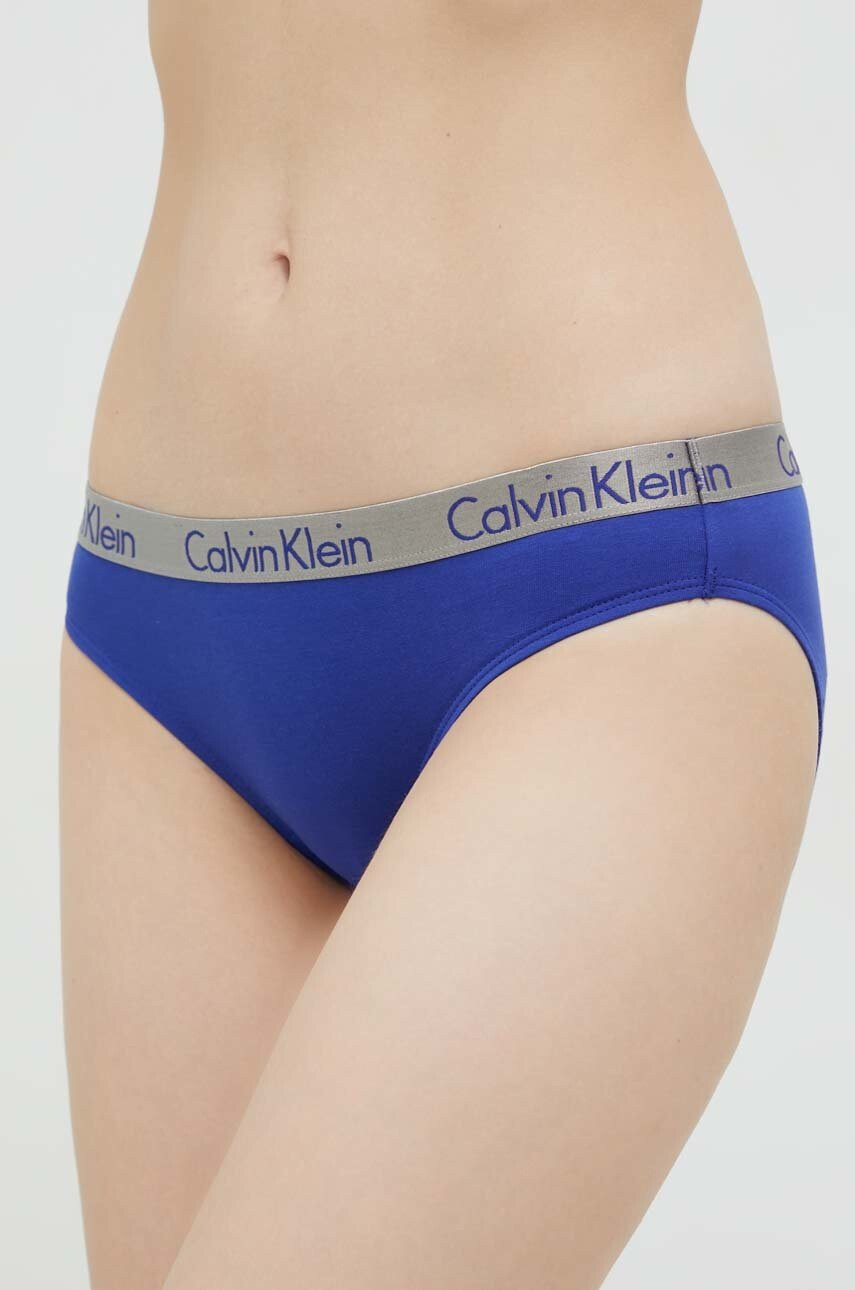Calvin Klein Underwear Бикини в тъмносиньо - Pepit.bg