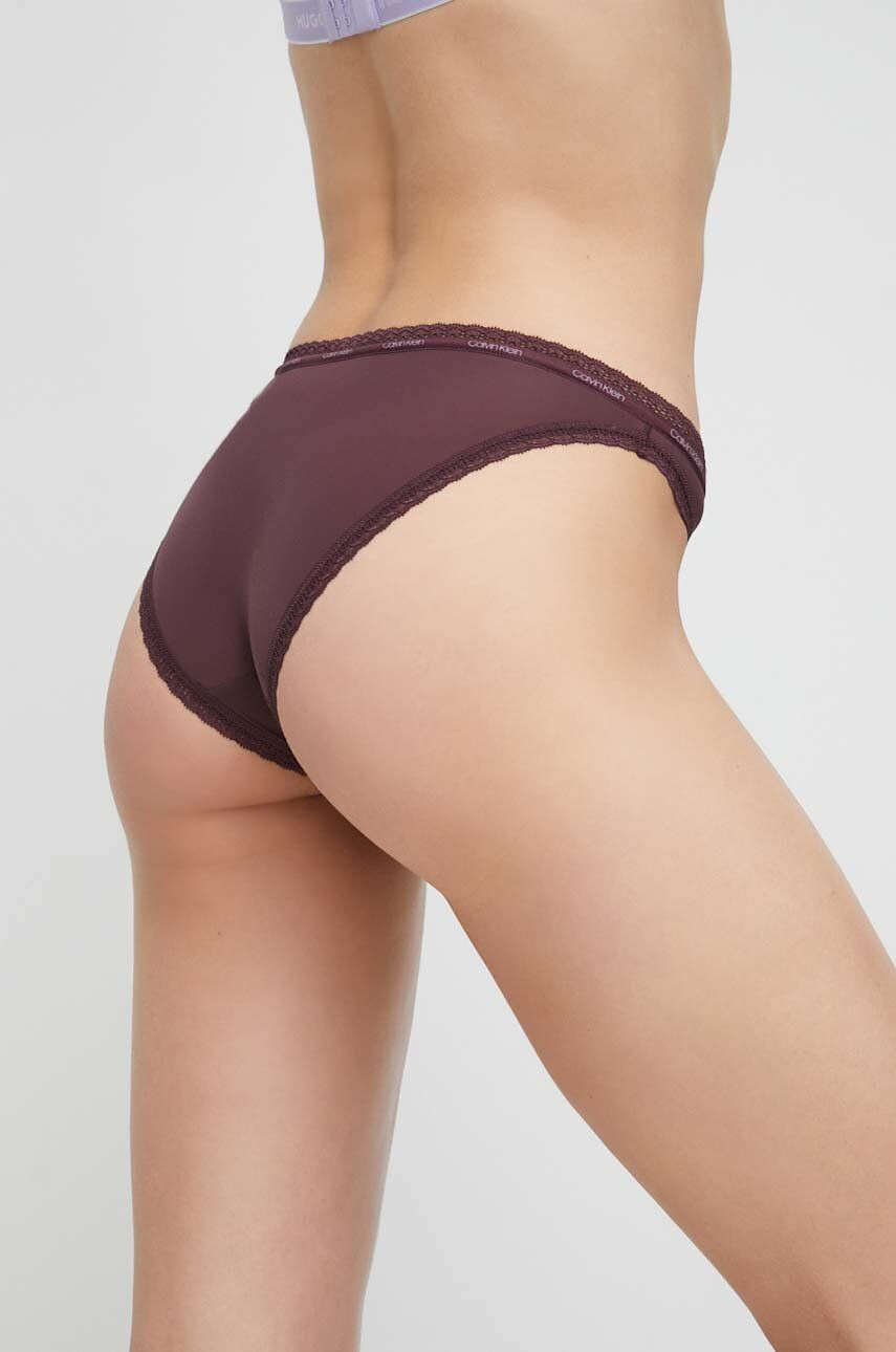 Calvin Klein Underwear Бикини в лилаво - Pepit.bg