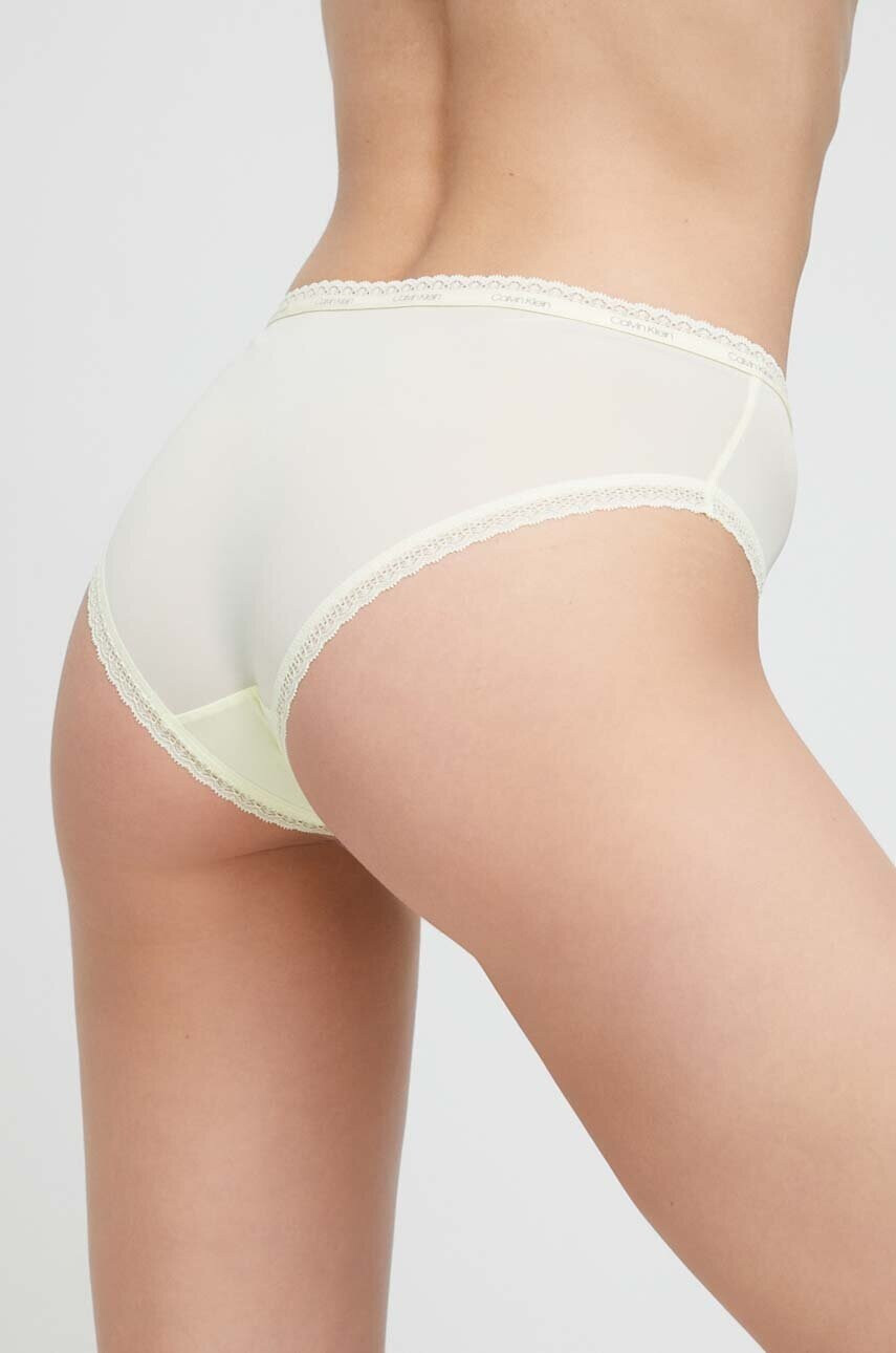 Calvin Klein Underwear Бикини в жълто - Pepit.bg