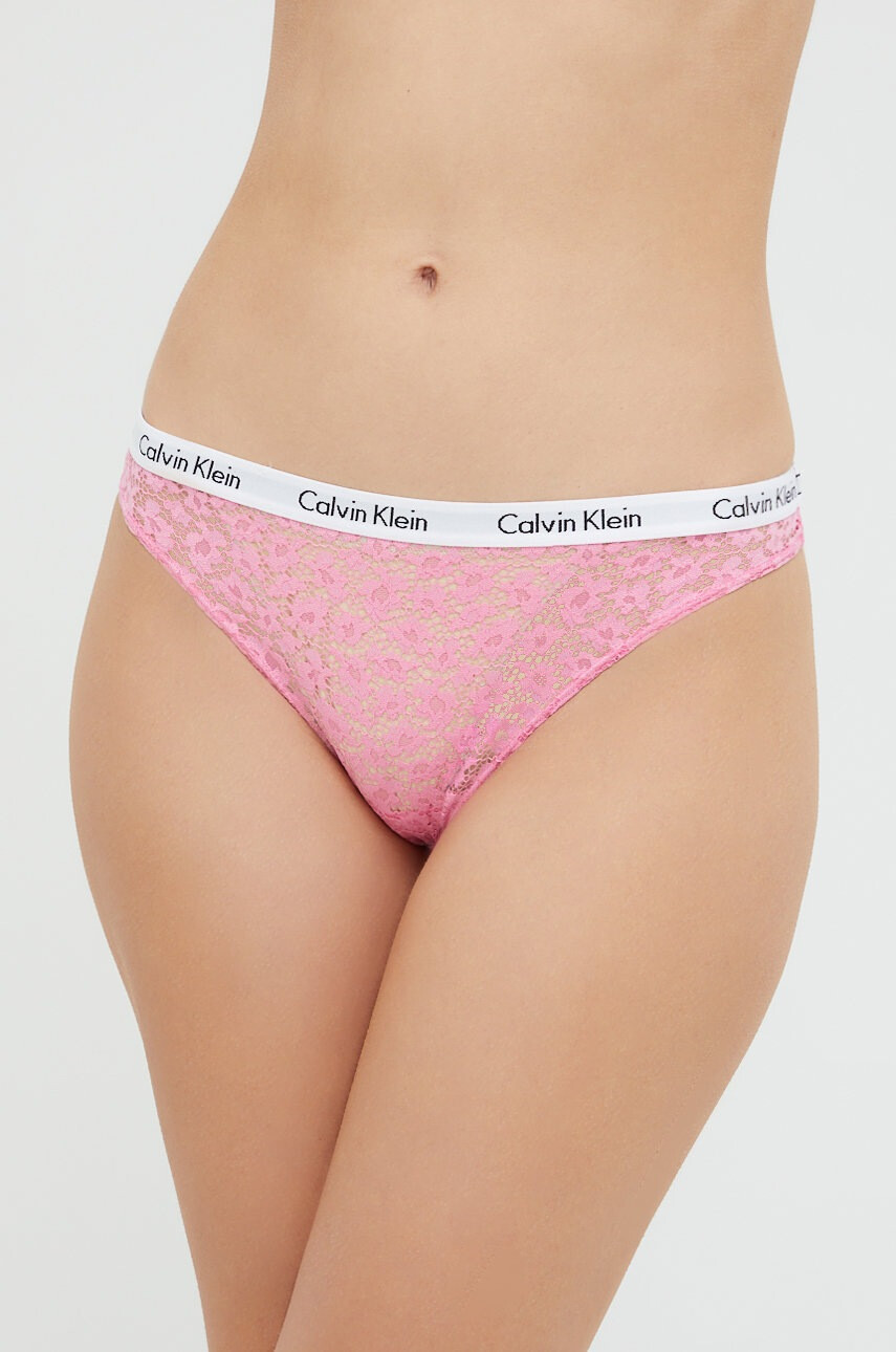 Calvin Klein Underwear Бикини тип бразилиана в зелено - Pepit.bg