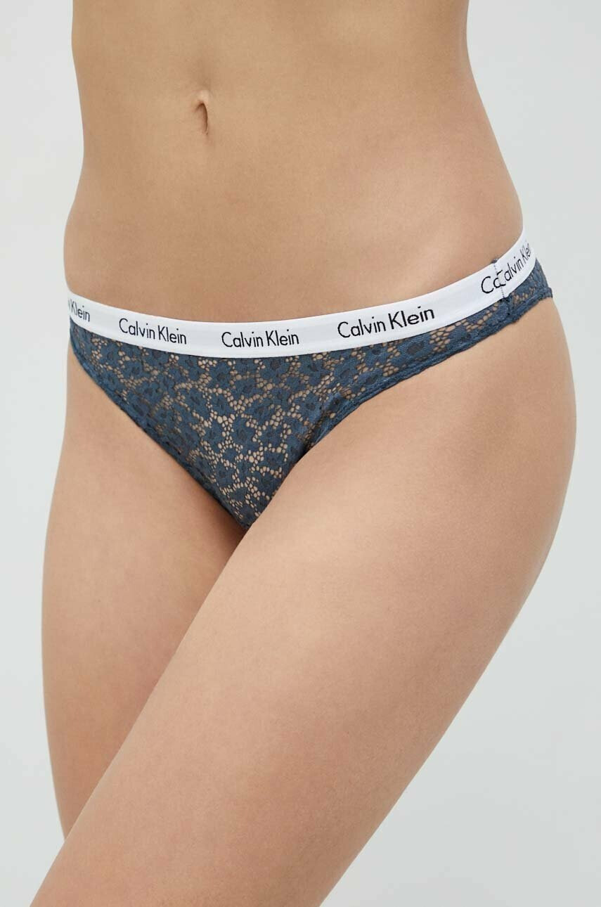Calvin Klein Underwear Бикини тип бразилиана в зелено - Pepit.bg