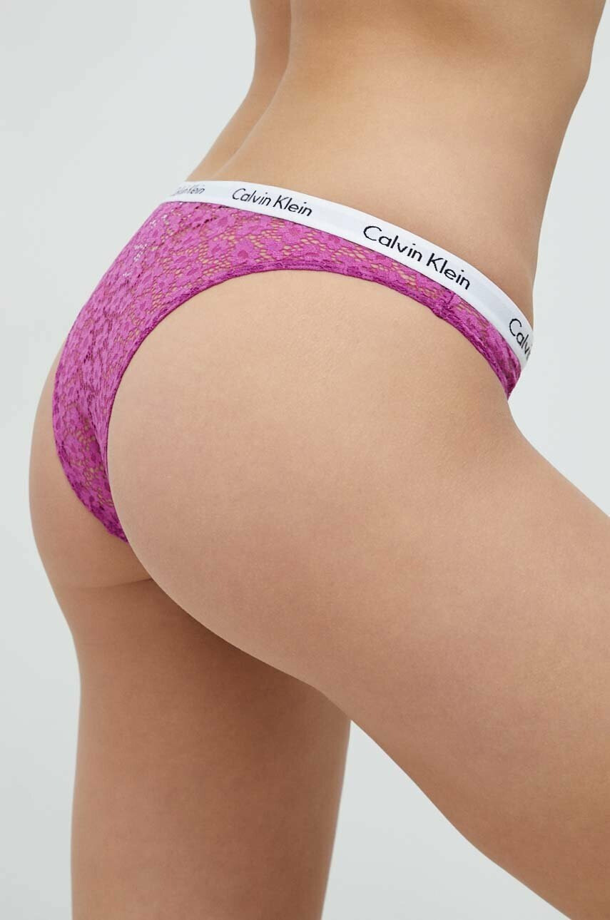 Calvin Klein Underwear Бикини тип бразилиана в зелено - Pepit.bg