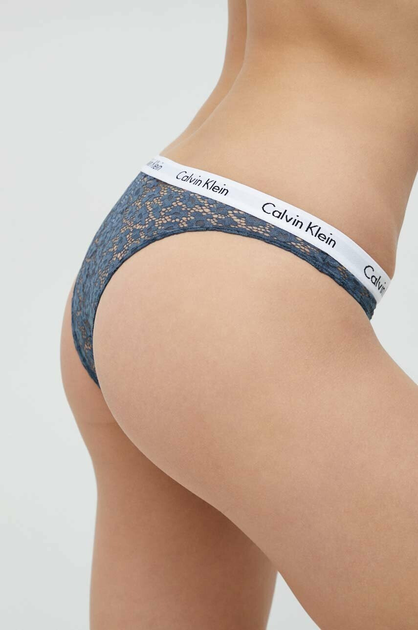 Calvin Klein Underwear Бикини тип бразилиана в зелено - Pepit.bg