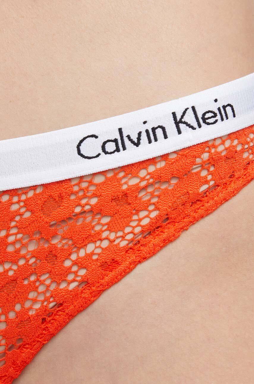 Calvin Klein Underwear Бикини тип бразилиана в оранжево - Pepit.bg