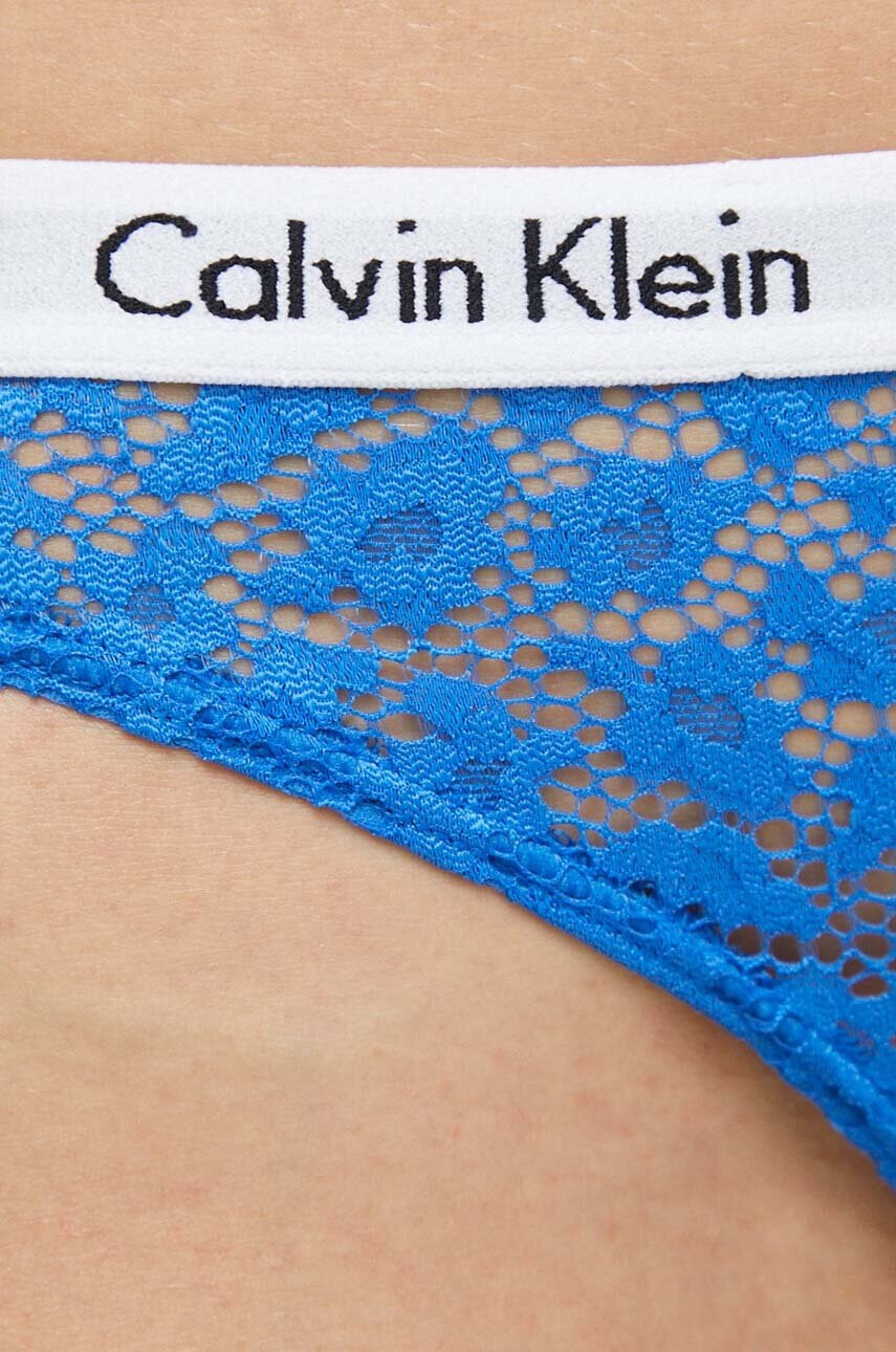 Calvin Klein Underwear Бикини тип бразилиана в синьо - Pepit.bg