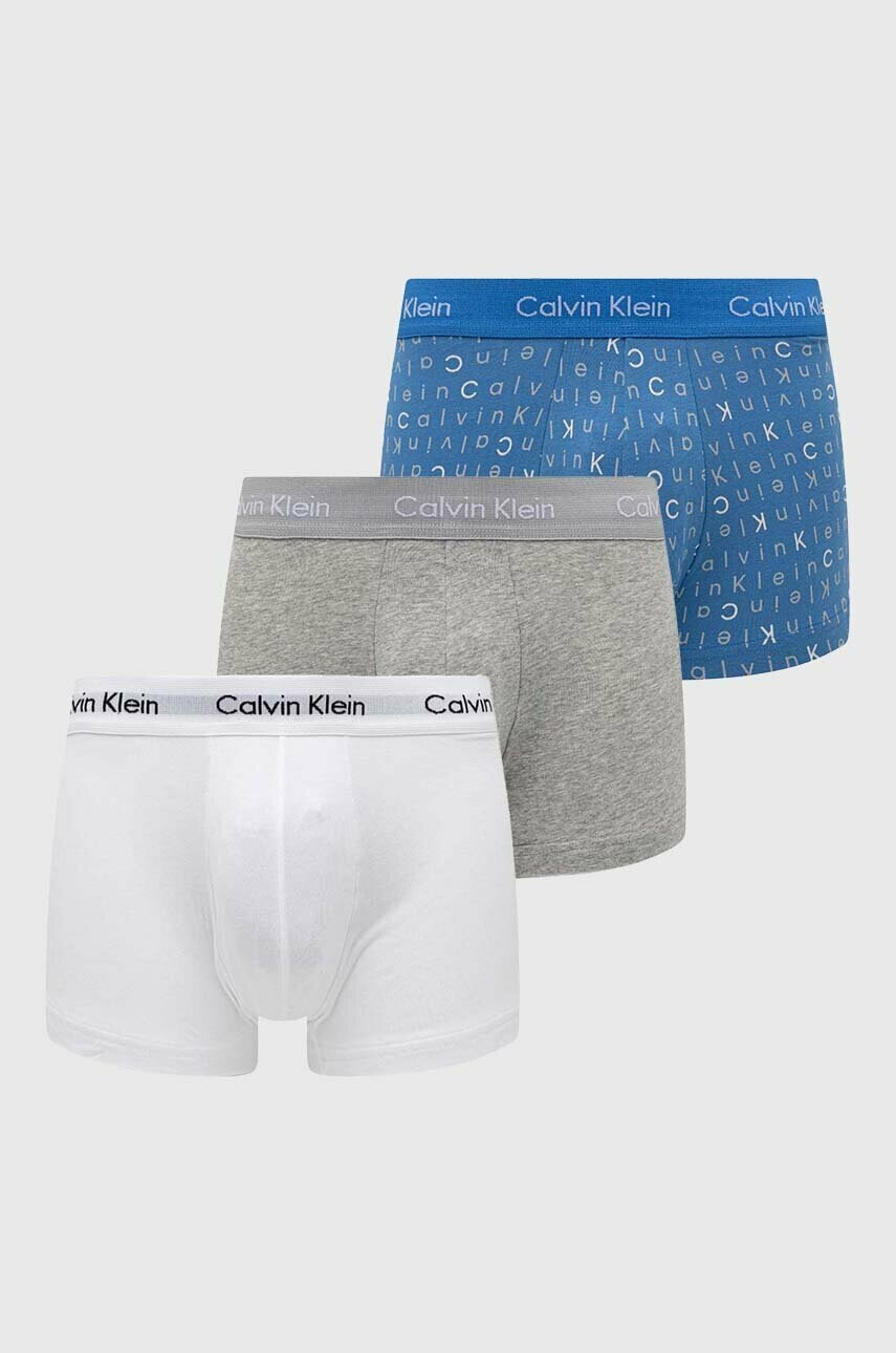 Calvin Klein Underwear Боксерки (3 броя) в синьо - Pepit.bg