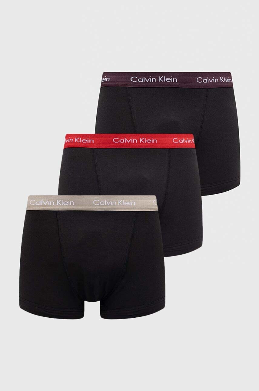 Calvin Klein Underwear Боксерки (3 броя) в черно - Pepit.bg