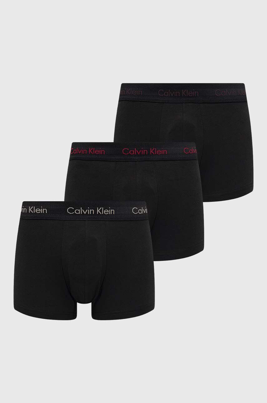 Calvin Klein Underwear Боксерки (3 броя) в черно - Pepit.bg