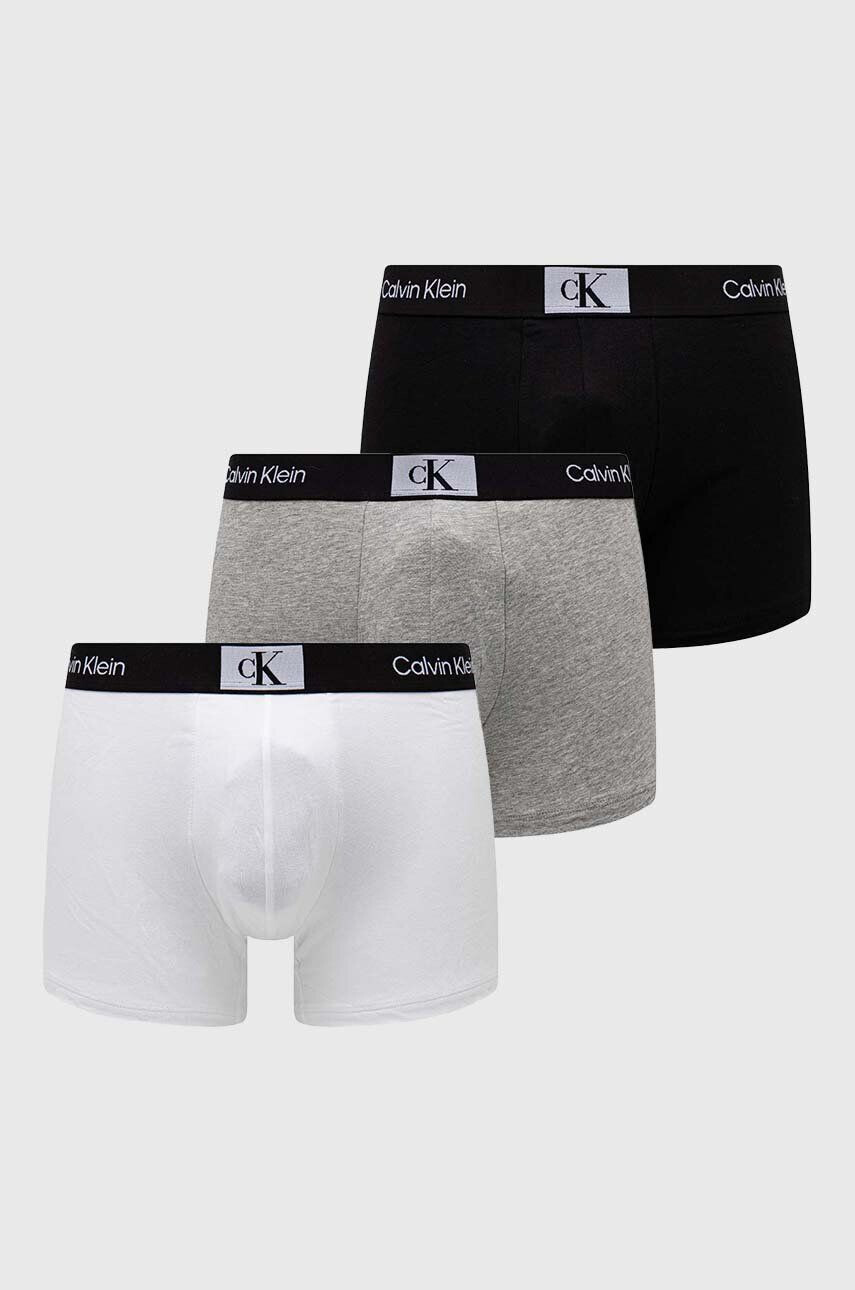 Calvin Klein Underwear Боксерки (3 броя) в черно - Pepit.bg