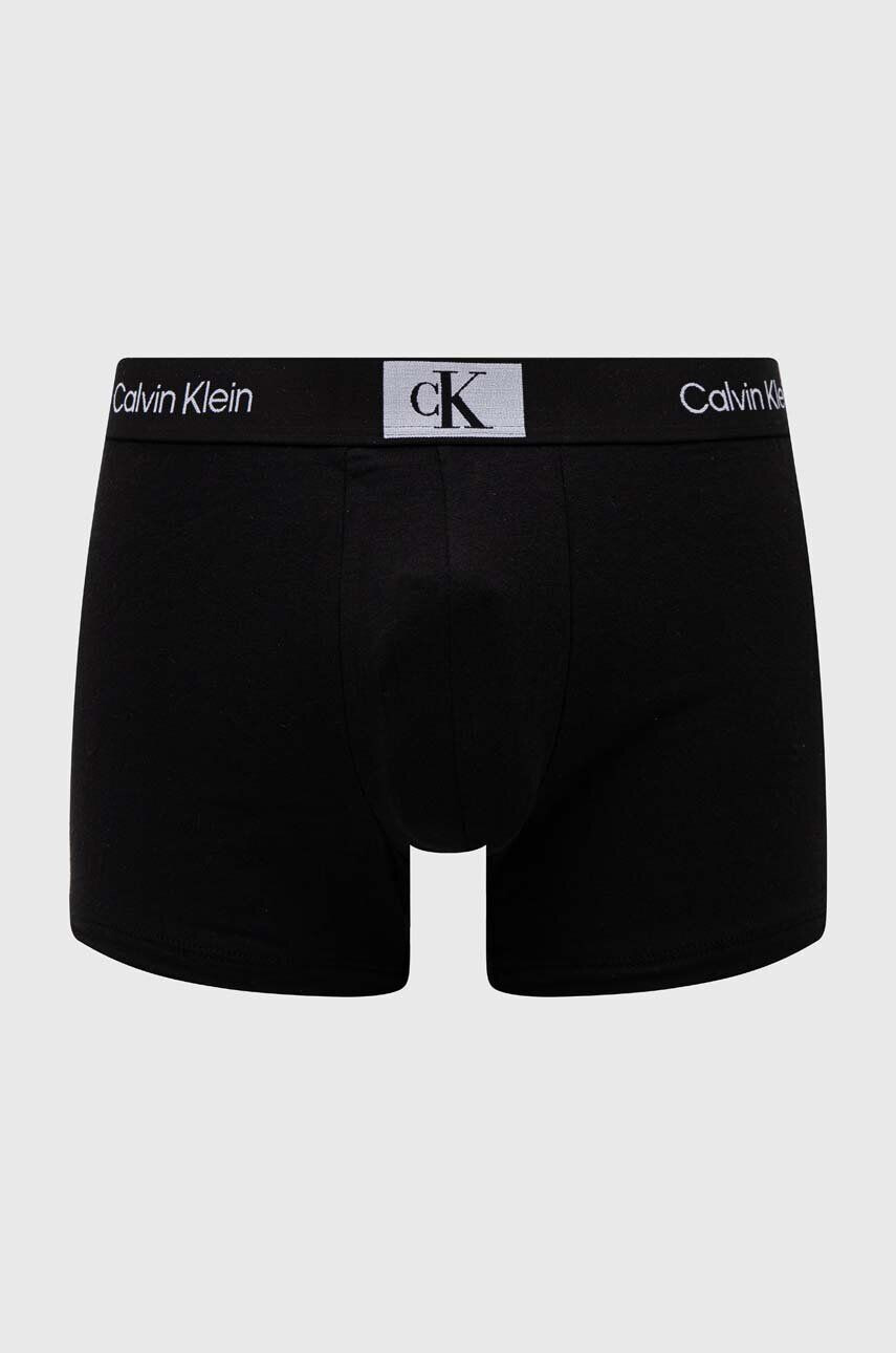 Calvin Klein Underwear Боксерки (3 броя) в черно - Pepit.bg