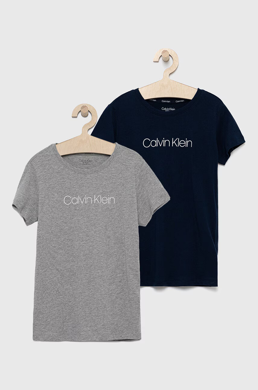Calvin Klein Underwear Детска памучна тениска (2 броя) - Pepit.bg