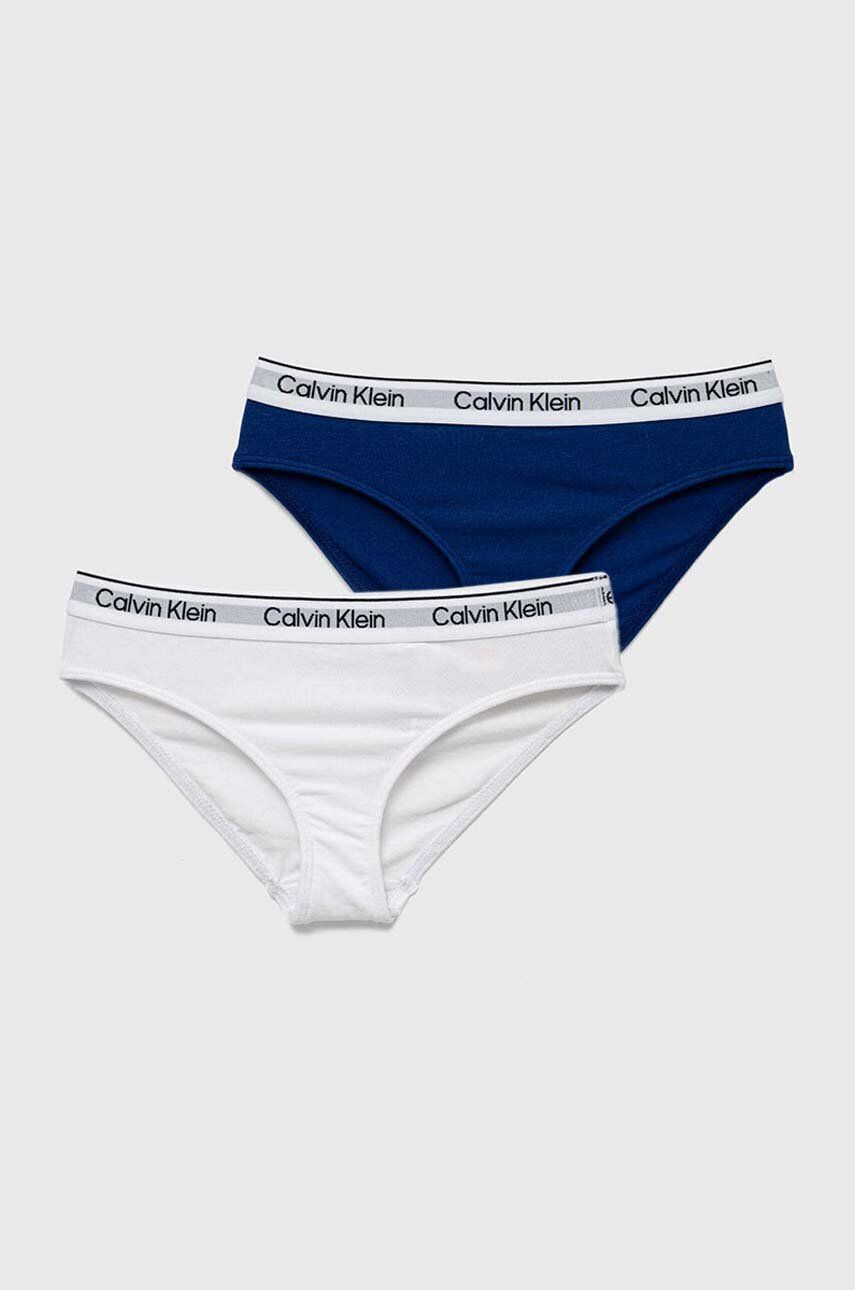 Calvin Klein Underwear Детски бикини (2 броя) в тъмносиньо - Pepit.bg