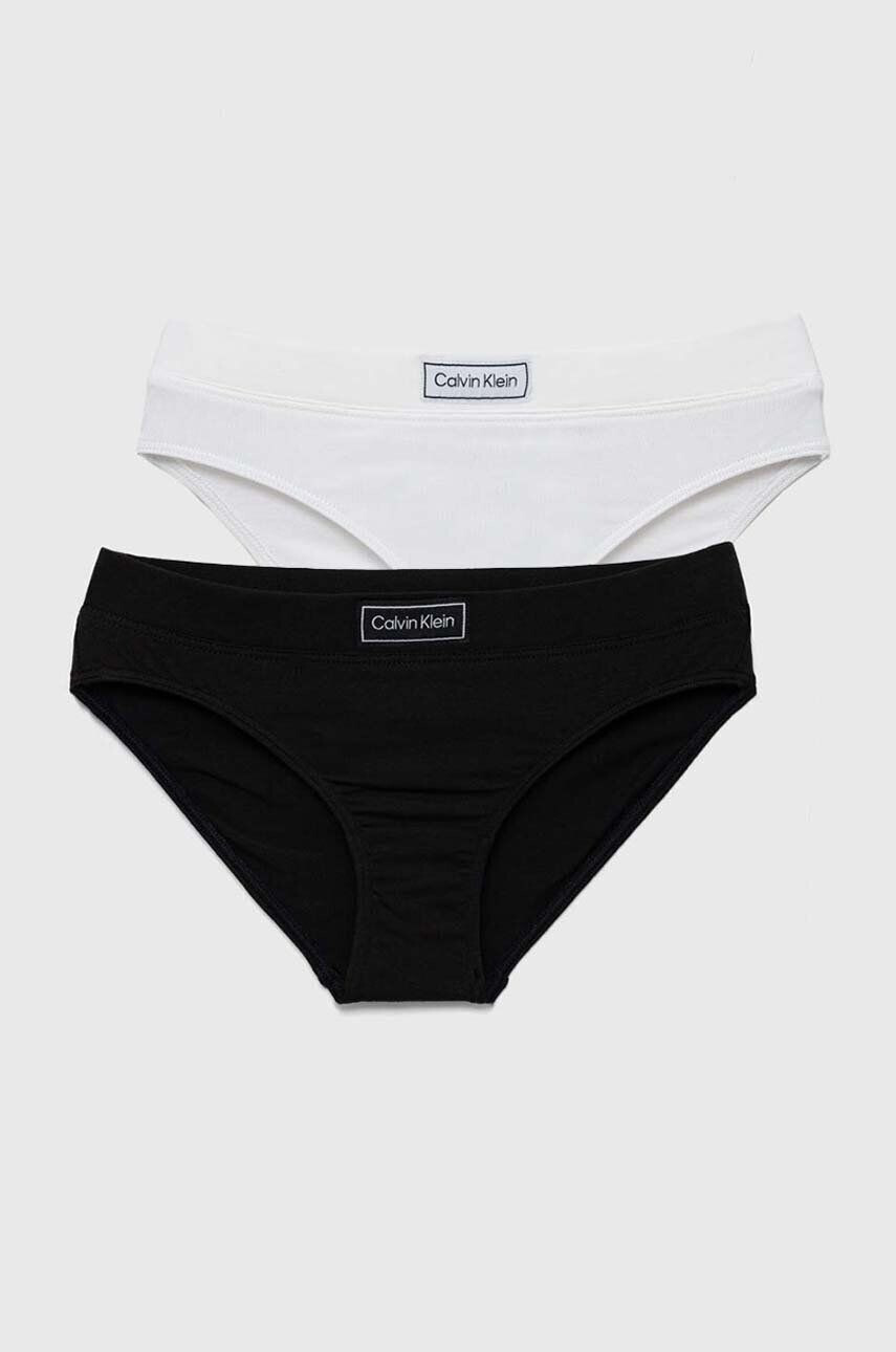 Calvin Klein Underwear Детски бикини (2 броя) в черно - Pepit.bg