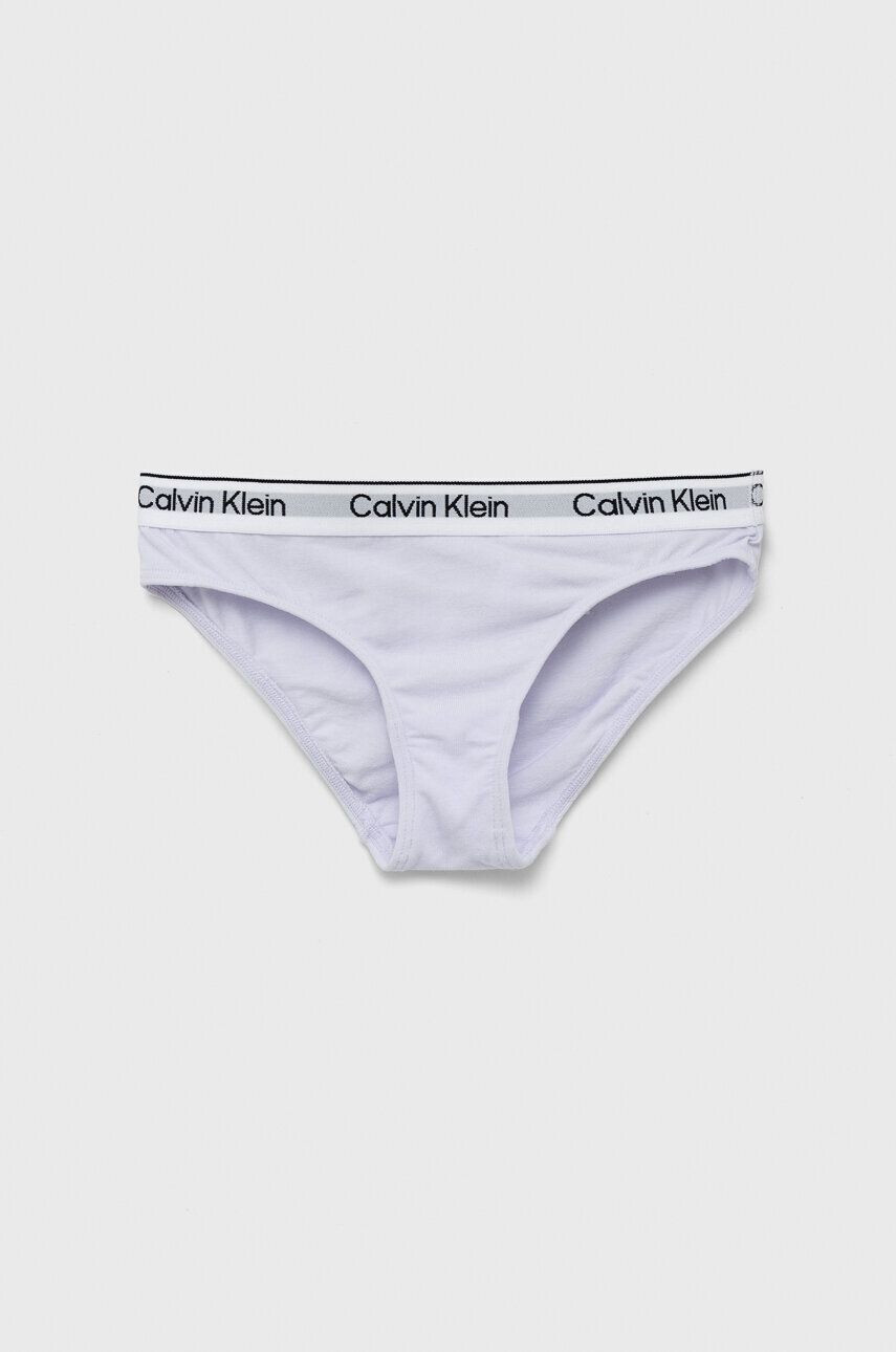 Calvin Klein Underwear Детски бикини (5 броя) в сиво - Pepit.bg