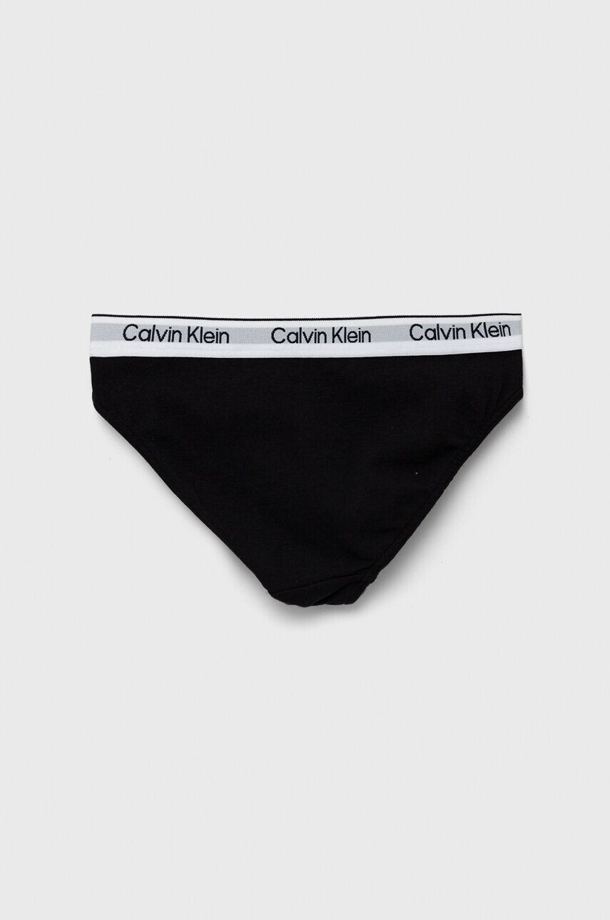 Calvin Klein Underwear Детски бикини (5 броя) в сиво - Pepit.bg