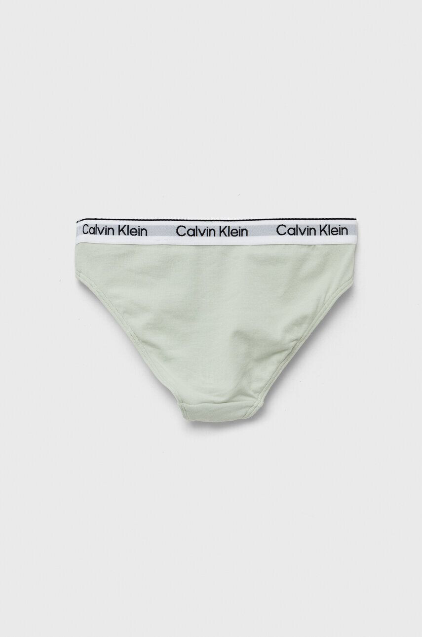 Calvin Klein Underwear Детски бикини (5 броя) в сиво - Pepit.bg