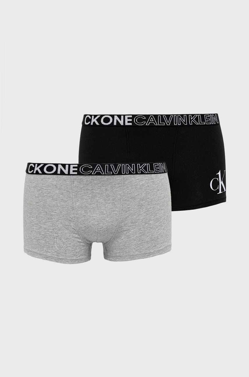 Calvin Klein Underwear Детски боксерки CK One (2 чифта) - Pepit.bg